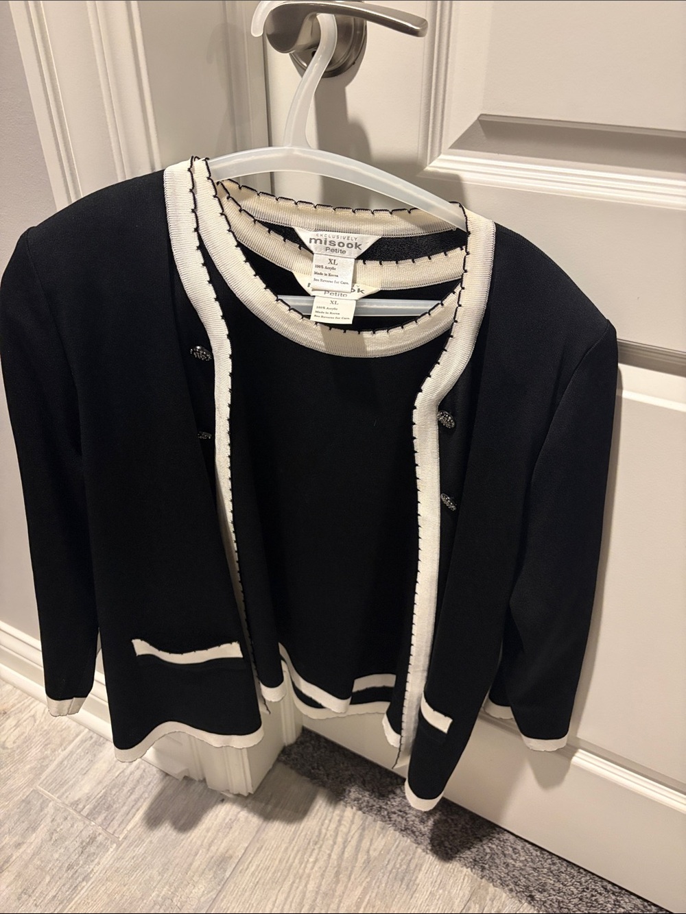 Misook top and sweater